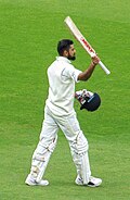 Indian batsman, Virat Kohli, after his century at Trent Bridge, 20 August 2018